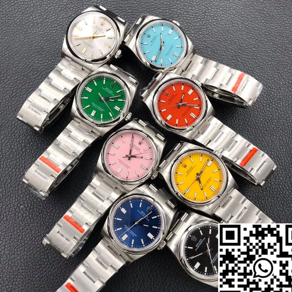 Yellow Perpetual M126000-0004 Rolex Dial Factory 36MM EW Oyster 0204